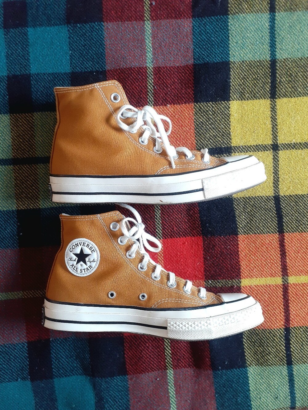 Converse High Top Sneakers in Brown